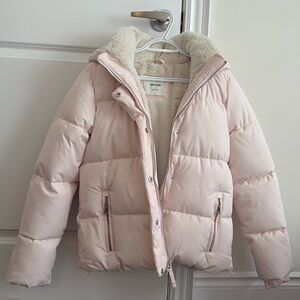 NWT Pink hollister cozy lined puffer